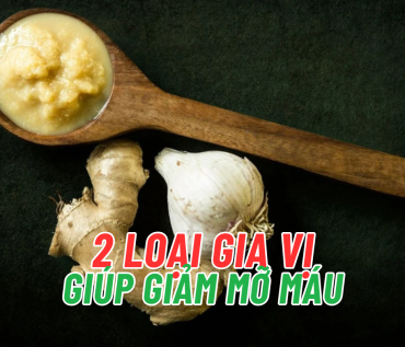 Tỏi và gừng giúp kiểm soát mỡ máu hiệu quả.